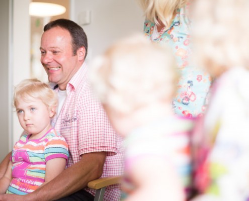 Gesunde Familie unterstützt durch Chiropraxis Landmann bei Hamburg